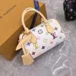 Louis Vuitton X Takashi Murakami Nano Speedy White Multicolored 16cm M13391 - Image 6