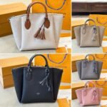 Louis Vuitton Mahina Leather Haumea Bag White 30Cm - Image 10