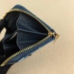 Louis Vuitton Zippy Coin Purse Wallet Denim Blue 11Cm M82957 - Image 5