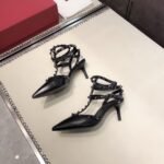 Valentino Rockstud Caged Pump 65Mm Black ZW2S0375VB8 0NO - Image 5