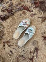 Gucci Women’s GG Multicolor Slip On Espadrille Slide Sandals 678037 UFT70 8470 - Image 10