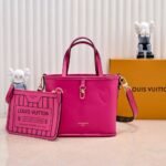 Louis Vuitton Neverfull Bandoulière Inside Out BB Monogram Rose 20Cm M12106 - Image 2