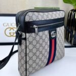 Gucci Ophidia Small Messenger Bag Beige And Blue Gg Supreme 23cm ‎547926 96iwn 4076 - Image 3