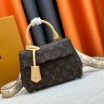 Louis Vuitton Cluny Mini Monogram Canvas Brown 20Cm M46055 - Image 2