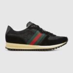 Gucci Men’s Re Motion Sneaker Black Original Gg Canvas 832461 Aaew3 1042 - Image 3