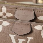 Louis Vuitton Multi Pochette Accessoires Monogram Empreinte Greige 25Cm - Image 8