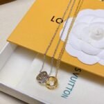 Louis Vuitton Empreinte Pendant Necklace White Gold Q93675 - Image 3