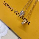 Louis Vuitton Empreinte Pendant Necklace White Gold Q93675 - Image 4