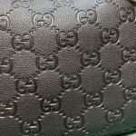 Gucci Gg Emblem Small Shoulder Bag Black 23Cm 815409 Aaeem 1000 - Image 9