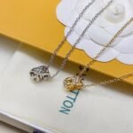 Louis Vuitton Empreinte Pendant Necklace White Gold Q93675 - Image 5