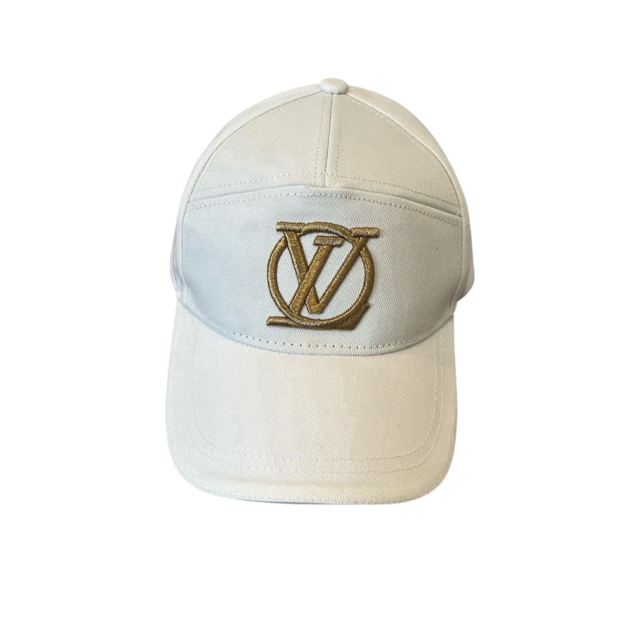 225-2 Louis Vuitton Lv City Cap White - Image 1