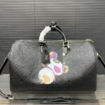 Louis Vuitton X Takashi Murakami Keepall Black 50Cm - Image 2
