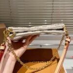 Louis Vuitton Pochette Liv Damier Azur 24Cm N00228 - Image 4