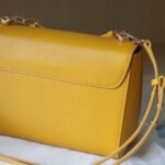 Louis Vuitton Lv Twist MM Leather Handbag Sunflower Yellow 23Cm - Image 4