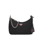 Prada Re Edition 2005 Re Nylon Black Red 22cm 1BH204 064 F0DL1 V I1L