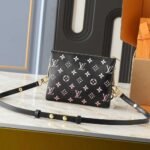 Louis Vuitton Coussin BB Bag Black Pink 21cm M12159 - Image 3