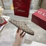 Gucci Women Mule With Horsebit Camel And Dark Brown Gg Canvas 837130 Fab10 2543 - Image 7