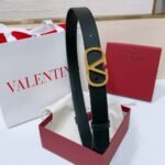 Valentino Garavani Leather Belt Vlogo Reversible Black 40mm 6Y2T0Q87ECU 0NO - Image 4