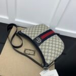Gucci Ophidia Small Shoulder Navy Blue Bag 598125 2Zgmn 4076 - Image 5