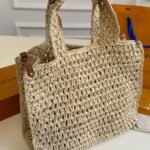 Louis Vuitton Onthego MM Natural Raffia Tan 37Cm M24723 - Image 6