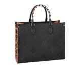 Louis Vuitton Onthego MM Wilde At Heart Black 35Cm M58522