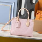 Louis Vuitton Onthego PM Denim Pink 25Cm - Image 4