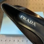 Prada Brushed Leather Pumps Black 1I928M 055 F0002 F 075 - Image 9