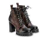 Louis Vuitton Star Trail Ankle Boot Brown 1A2Y7P