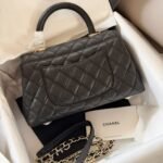 Chanel Trendy Cc Top Handle Bag Python Black 23Cm - Image 3
