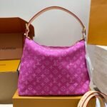 Louis Vuitton Baggy Fuchsia Denim 30Cm M28266 - Image 3