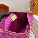 Louis Vuitton Baggy Fuchsia Denim 30Cm M28266 - Image 8