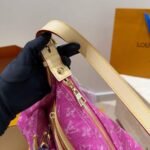 Louis Vuitton Baggy Fuchsia Denim 30Cm M28266 - Image 11