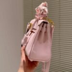 Hermès Birkin 20 Togo Leather Light Pink 20Cm - Image 4
