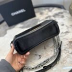 Chanel Gabrielle Small Hobo Bag Smooth Gold Silver Tone Black 20Cm A91810 Y61477 94305 - Image 4