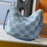 Louis Vuitton Vagabond Hobo Damier Denim Blue 38Cm N00202 - Image 4