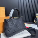 Louis Vuitton Trianon PM Monogram Empreinte Black 28Cm M46488 - Image 3