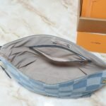Louis Vuitton Vagabond Hobo Damier Denim Blue 38Cm N00202 - Image 6