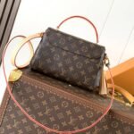 Louis Vuitton Croisette Monogram Canvas Dark Brown 24cm - Image 5