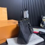 Louis Vuitton Trianon PM Monogram Empreinte Black 28Cm M46488 - Image 5
