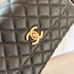 Chanel Trendy Cc Top Handle Bag Python Black 23Cm - Image 7