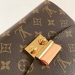 Louis Vuitton Croisette Monogram Canvas Dark Brown 24cm - Image 8