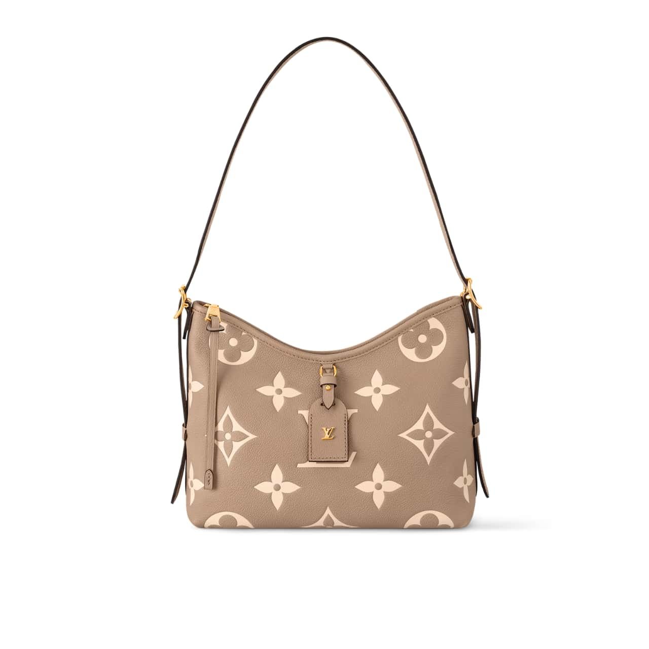36-1-4 Louis Vuitton Carryall PM Crème Beige 29Cm M47180 - Image 1