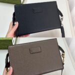 Gucci Super Mini GG Leather Crossbody Bag 15Cm - Image 2