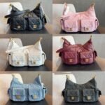 Chanel Large Hobo Bag Washed Denim And Gold Tone Metal Blue 31Cm AS5339 B19251 NG353 - Image 8