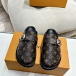 Louis Vuitton Cosy Flat Comfort Clog Cacao Brown 1Aaw6Q - Image 2