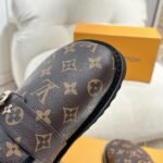Louis Vuitton Cosy Flat Comfort Clog Cacao Brown 1Aaw6Q - Image 4