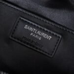 Saint Laurent Lou Camera Bag In Quilted Leather Black Noir 23Cm 761554DV7081000 - Image 6