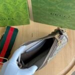 Gucci Ophidia Small Shoulder Bag Beige And Dark Brown 25Cm 735132 FABLE 9442 - Image 9