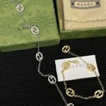 Gucci Interlocking Bracelet Yellow Gold ‎629904 J8500 8000 - Image 3