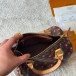 Louis Vuitton X Takashi Murakami Monogram Cerise Speedy 25 Gold Hardware Brown 25cm - Image 7